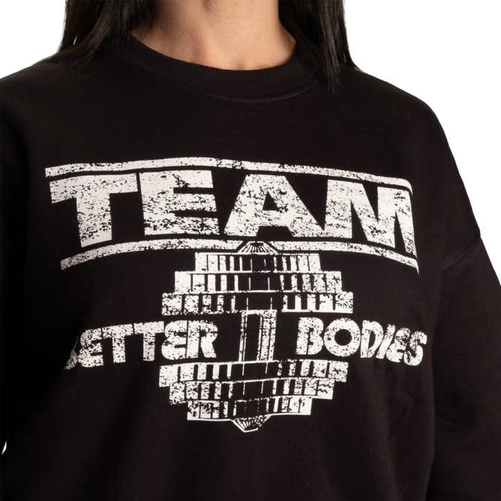 Women's Oversized Sweatshirt Better Bodies: Cotton Blend