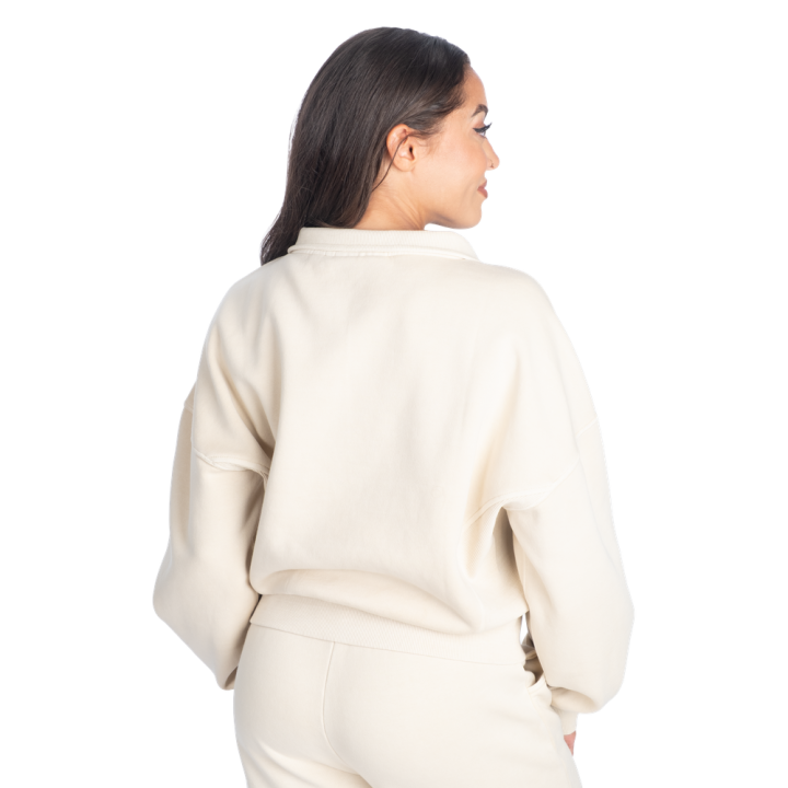 Women's Half Zip Sweatshirt Better Bodies: 90s Vintage Fit