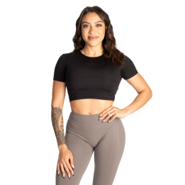 Maglietta donna Better Bodies: semi crop elasticizzata