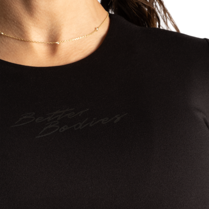 Maglietta donna Better Bodies: semi crop elasticizzata