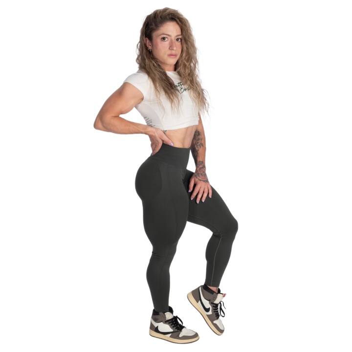 Maglietta semi crop donna Better Bodies: tessuto tecnico
