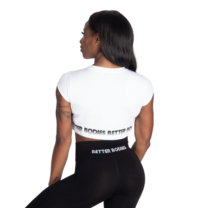 Maglietta Crop Donna Better Bodies: Cotone Elasticizzato
