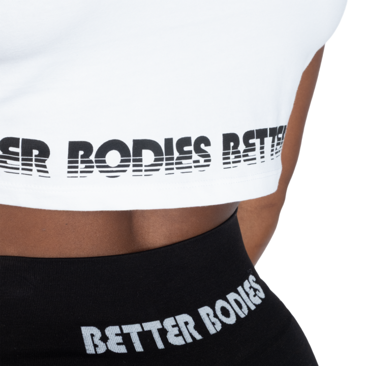 Maglietta Crop Donna Better Bodies: Cotone Elasticizzato