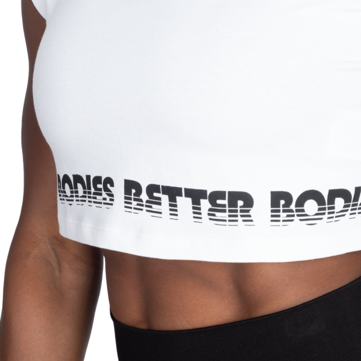 Women's Crop Top Better Bodies: Cotton Elastane