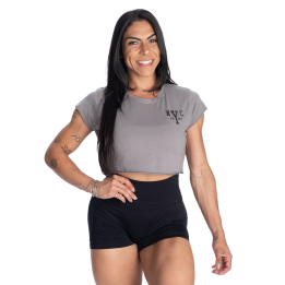 Maglietta crop donna Better Bodies: Legacy in cotone