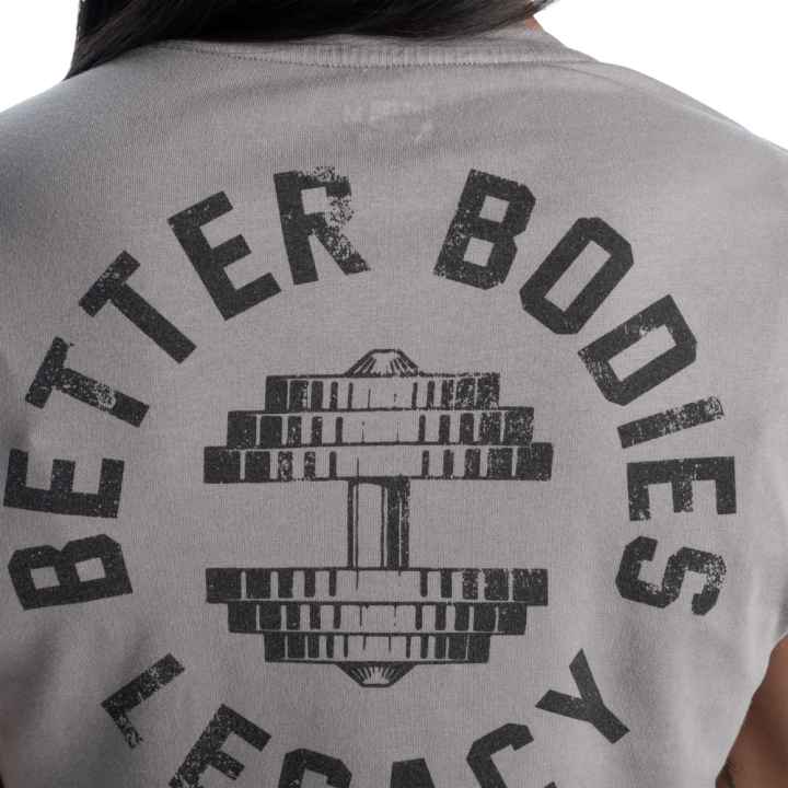 Maglietta crop donna Better Bodies: Legacy in cotone