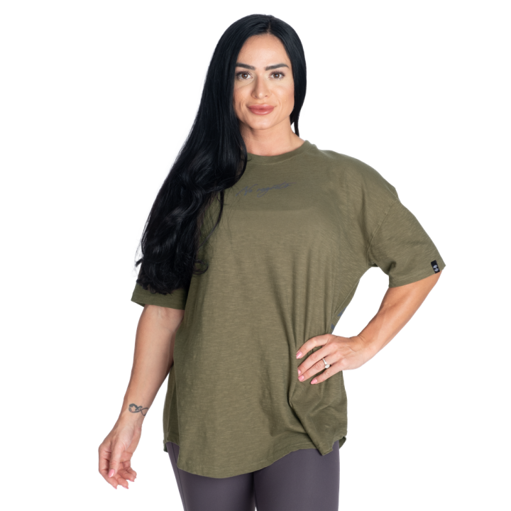 Maglietta oversize donna Better Bodies: cotone BCI