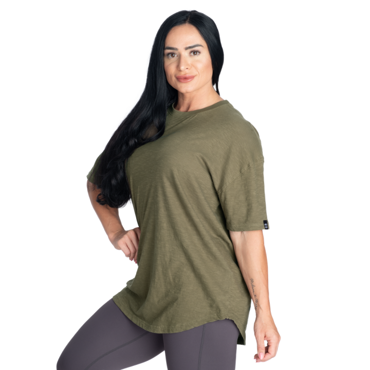 Maglietta oversize donna Better Bodies: cotone BCI