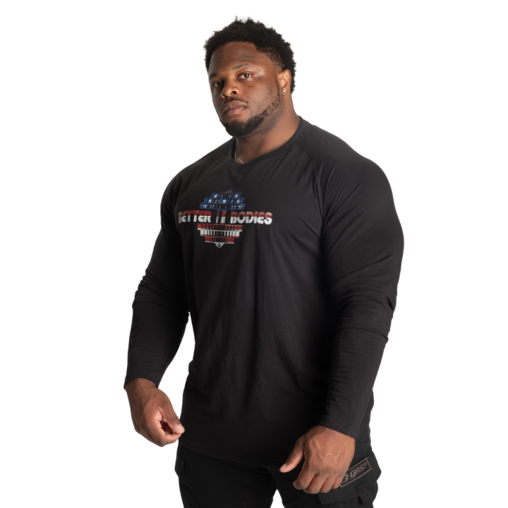 Maglia raglan manica lunga Better Bodies: Made in India