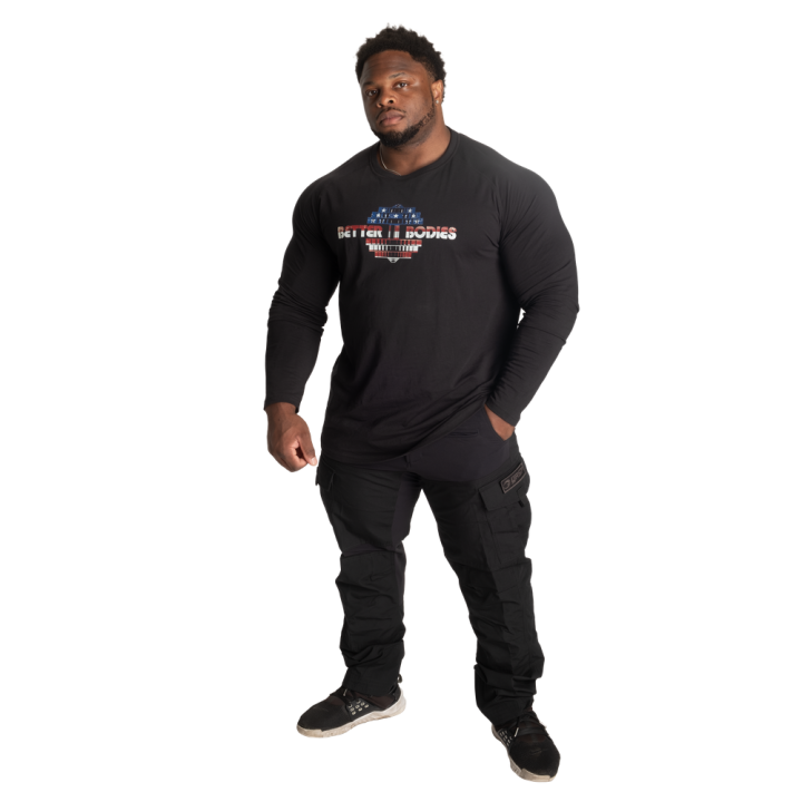 Men's Raglan Long Sleeve Top Better Bodies: Made in India