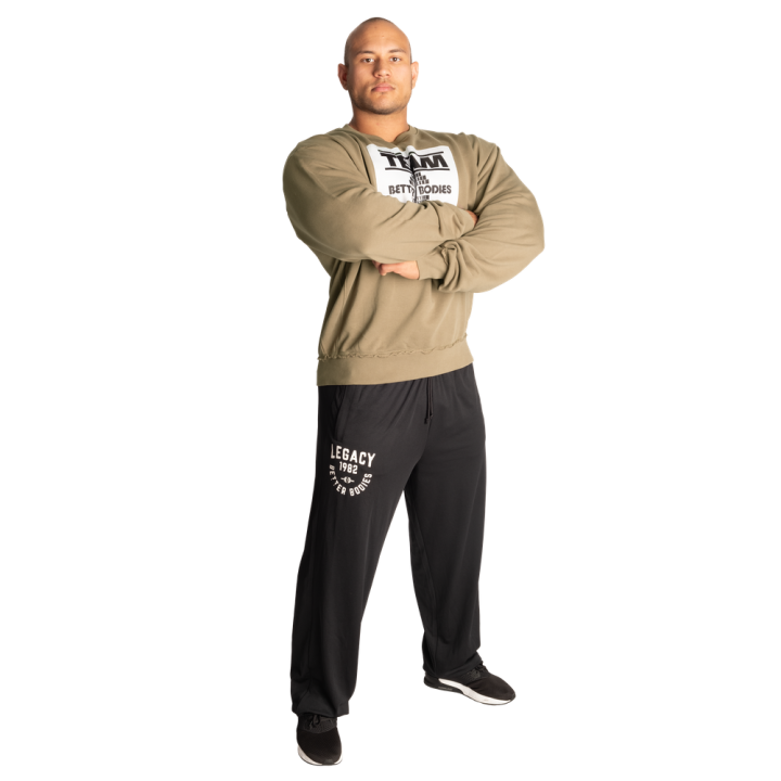 Men's Oversized Sweatshirt Better Bodies: Cotton Polyester