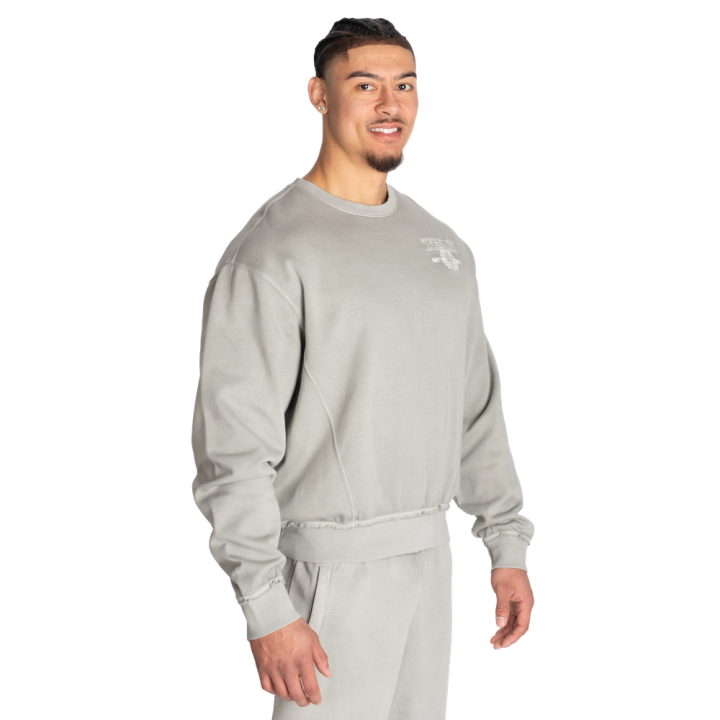 Felpa Girocollo Oversize Better Bodies: 75% Cotone