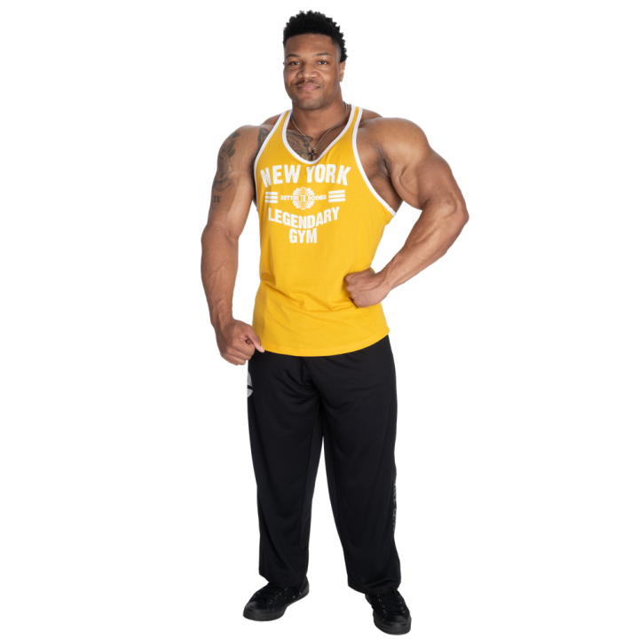 Men's T-Back Tank Top Better Bodies: Athletic Cotton Blend