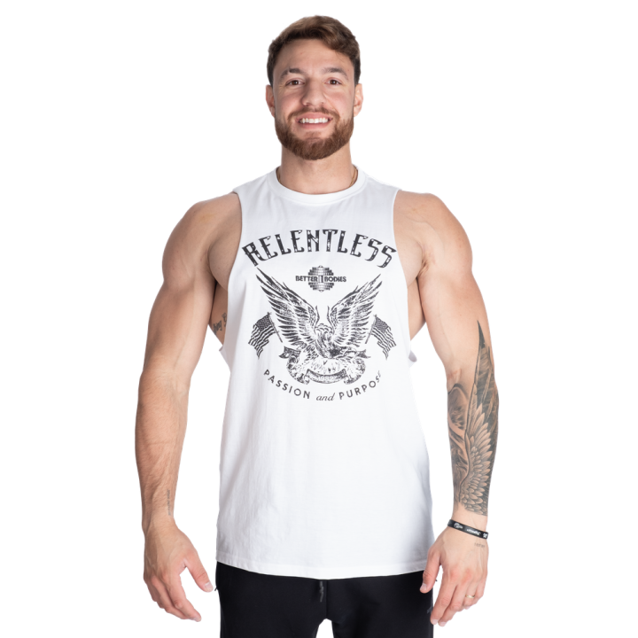 Canotta Relentless Cut Out Uomo Better Bodies: Loose Fit