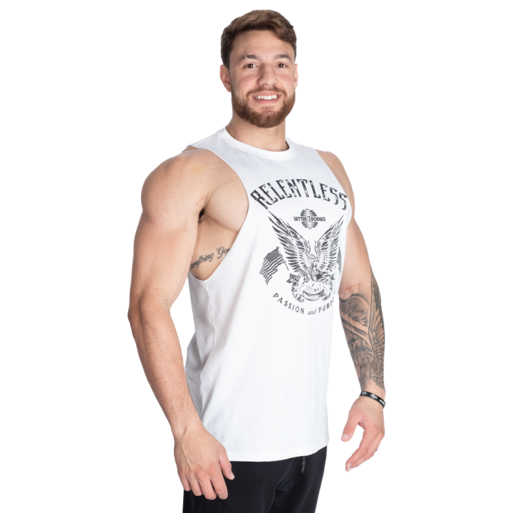 Canotta Relentless Cut Out Uomo Better Bodies: Loose Fit
