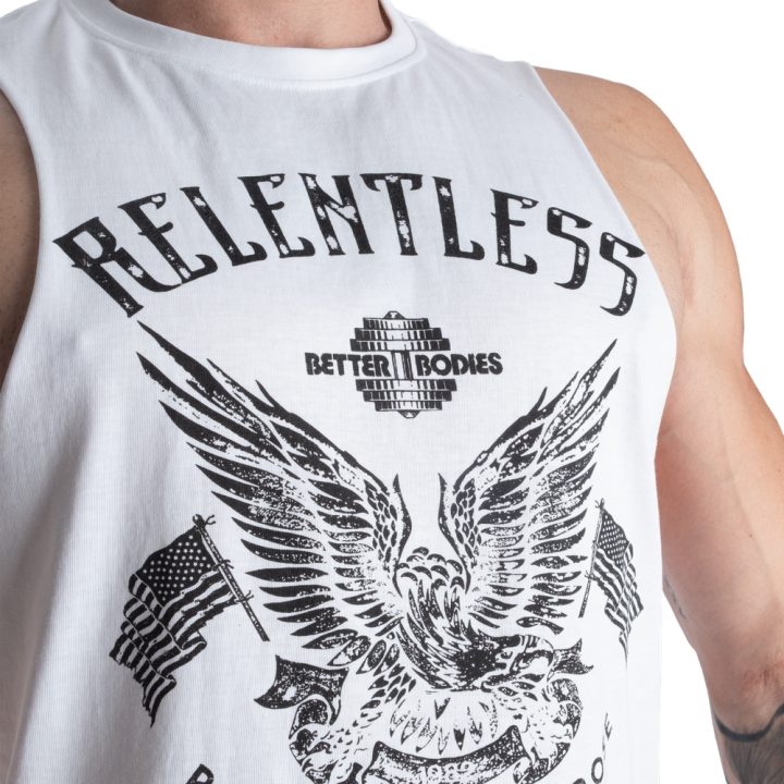 Men's Relentless Cut Out Tank Better Bodies: Loose Fit