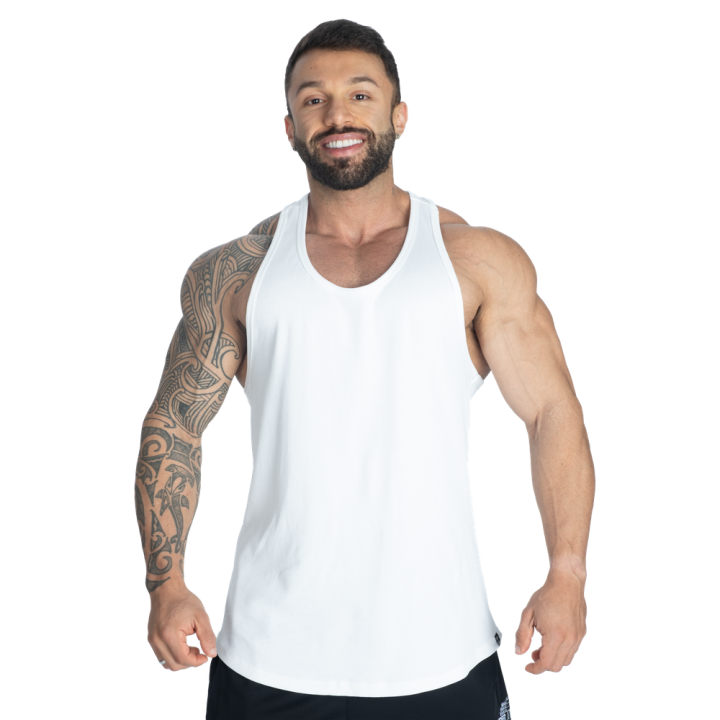 Men's Gym Tank Top Rib Essential Better Bodies: 95% Cotton