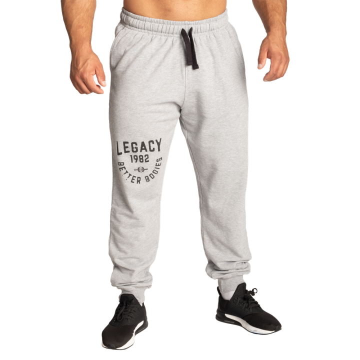 Men's gym sweatpants Better Bodies: heavy cotton blend