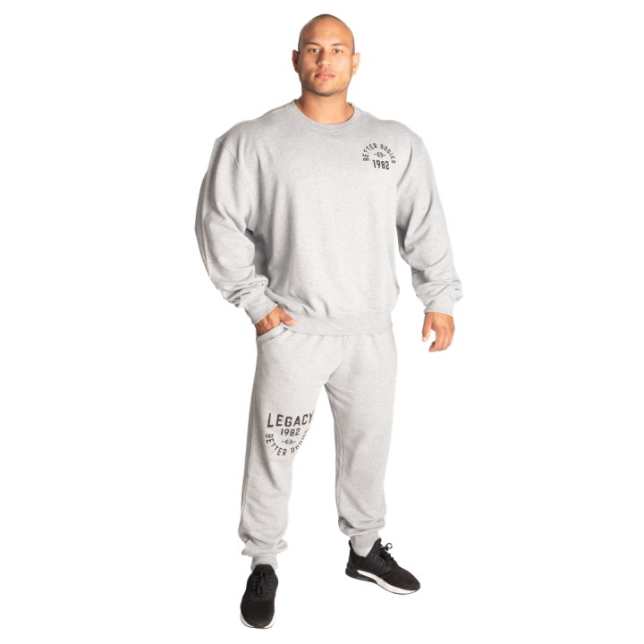 Men's gym sweatpants Better Bodies: heavy cotton blend