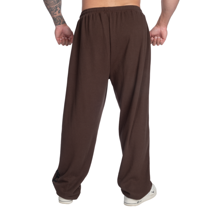 Men's baggy thermal joggers Better Bodies: cotton blend