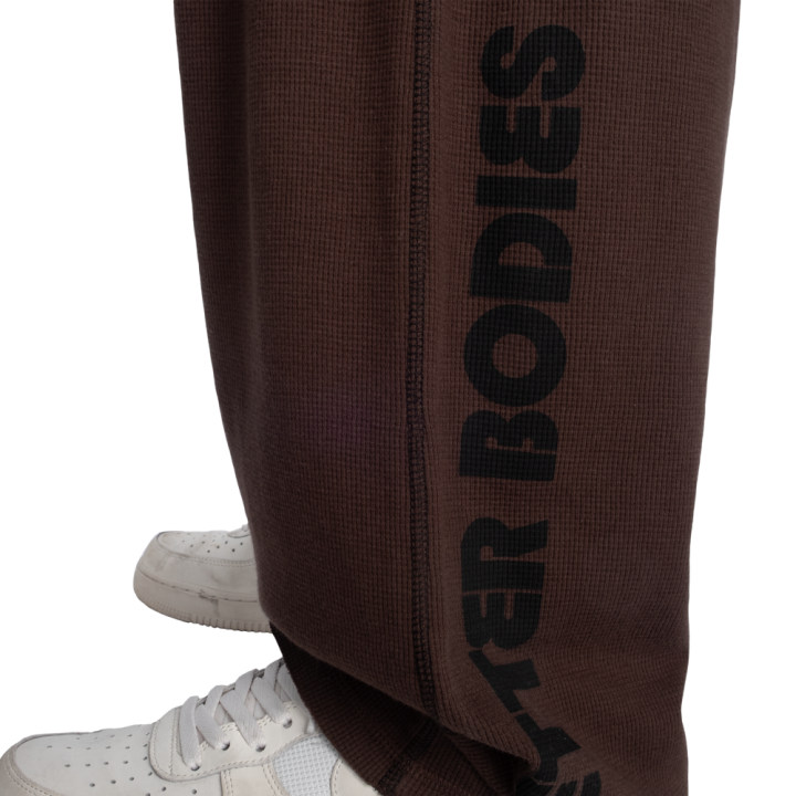 Men's baggy thermal joggers Better Bodies: cotton blend