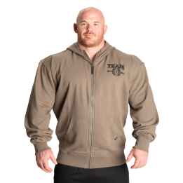Men's Gym Hoodie Better Bodies: Full Zip, 86% Cotton