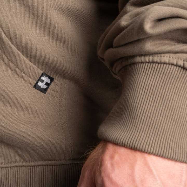 Felpa con cappuccio uomo Better Bodies: zip e cotone 86%