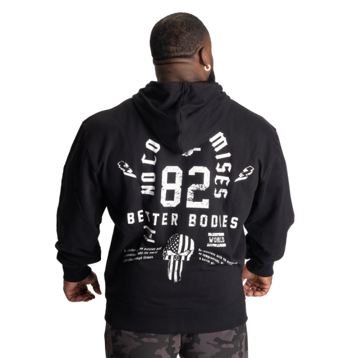 Felpa con cappuccio Skull Standard Hood Better Bodies: zip