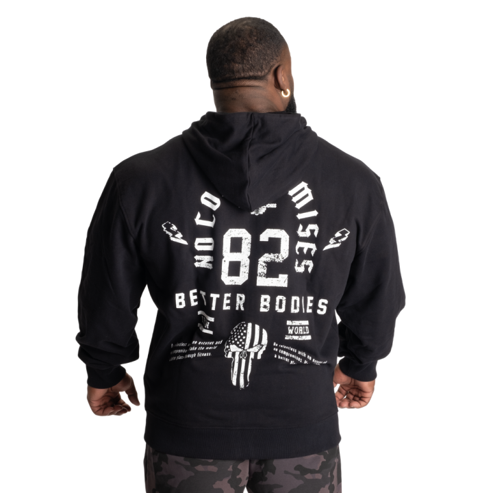 Skull Standard Hood Better Bodies: Full-Zip Hoodie