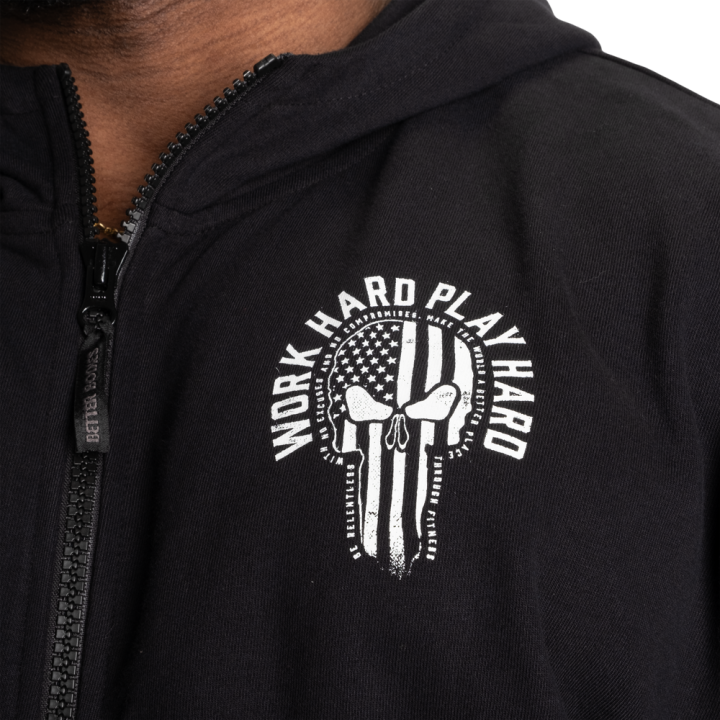 Felpa con cappuccio Skull Standard Hood Better Bodies: zip