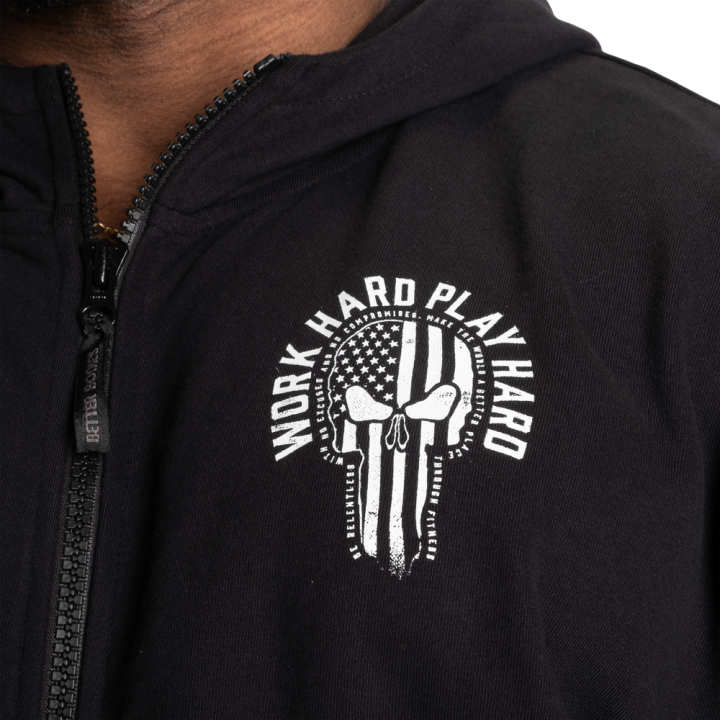 Skull Standard Hood Better Bodies: Full-Zip Hoodie