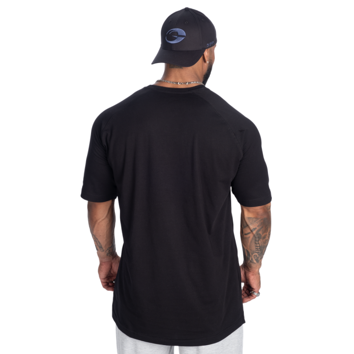 Maglietta raglan uomo Better Bodies: 95% cotone BCI