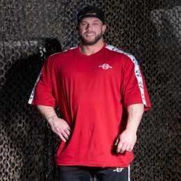 T-shirt oversize palestra Better Bodies: cotone poliestere