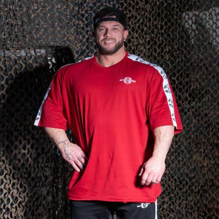 Oversized gym t-shirt Better Bodies: cotton polyester
