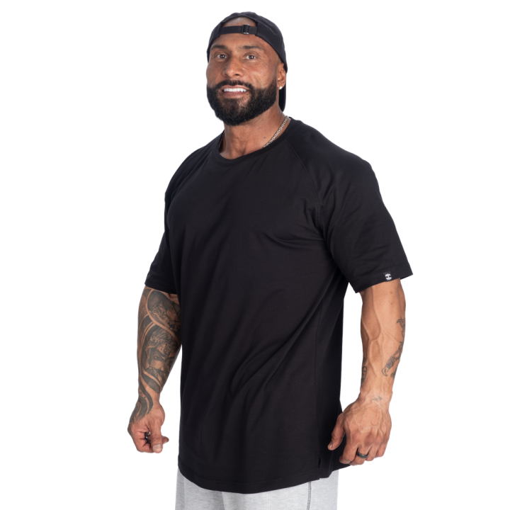 Maglietta Raglan Uomo Better Bodies: cotone BCI elastico