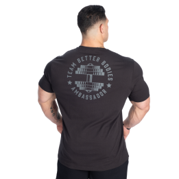 Maglietta uomo tapered Better Bodies: cotone BCI elastico