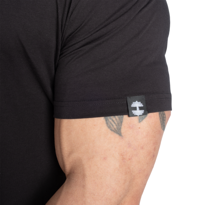 Maglietta uomo tapered Better Bodies: cotone BCI elastico