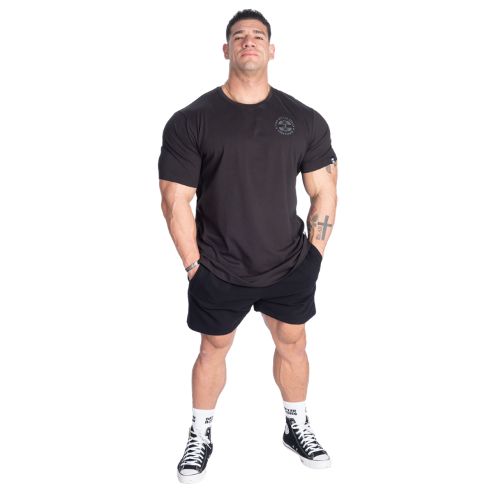 Men's tapered fit t-shirt Better Bodies: BCI cotton