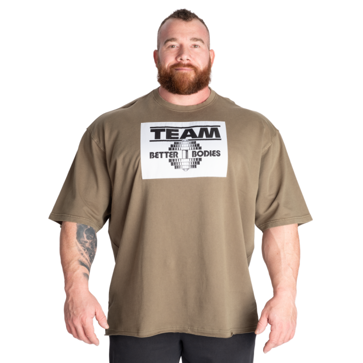 Maglietta oversize Team BB Iron Tee Better Bodies: cotone