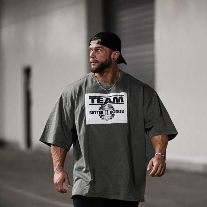 Maglietta oversize Team BB Iron Tee Better Bodies: cotone