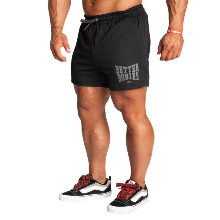 Men's Mesh Gym Shorts 4 inch Better Bodies: Double-Layer