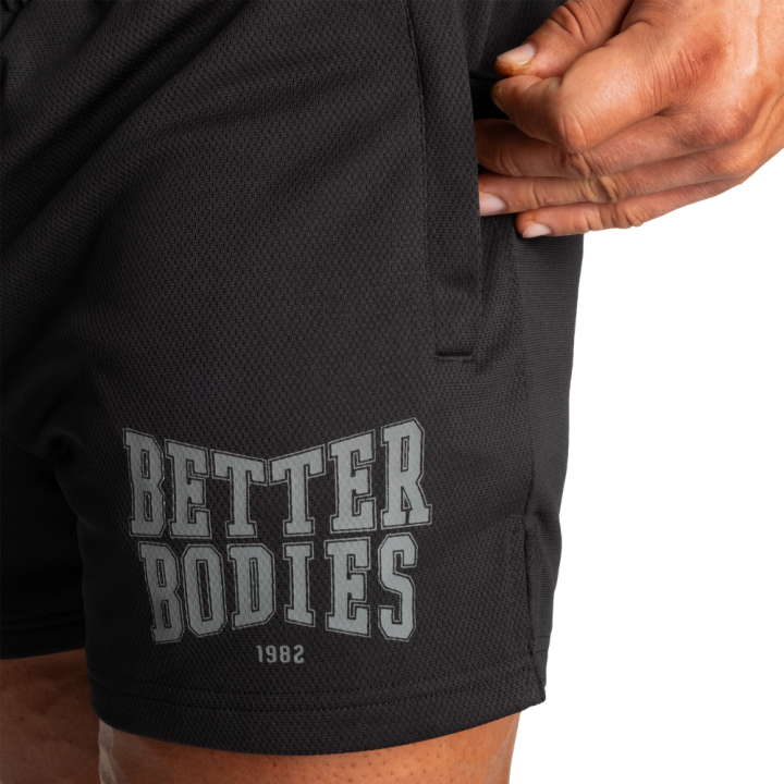 Pantaloncini mesh palestra uomo 4 pollici Better Bodies
