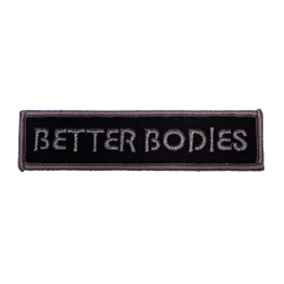 Embroidered Patch 3x11 cm Better Bodies: Hook and Loop