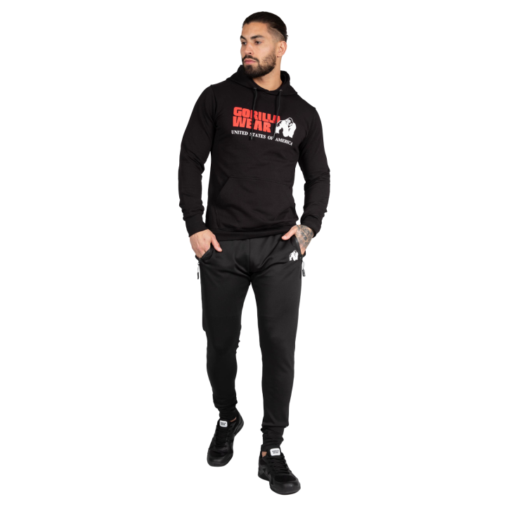 Stretch Cotton Hoodie Gorilla Wear: Adjustable Hood