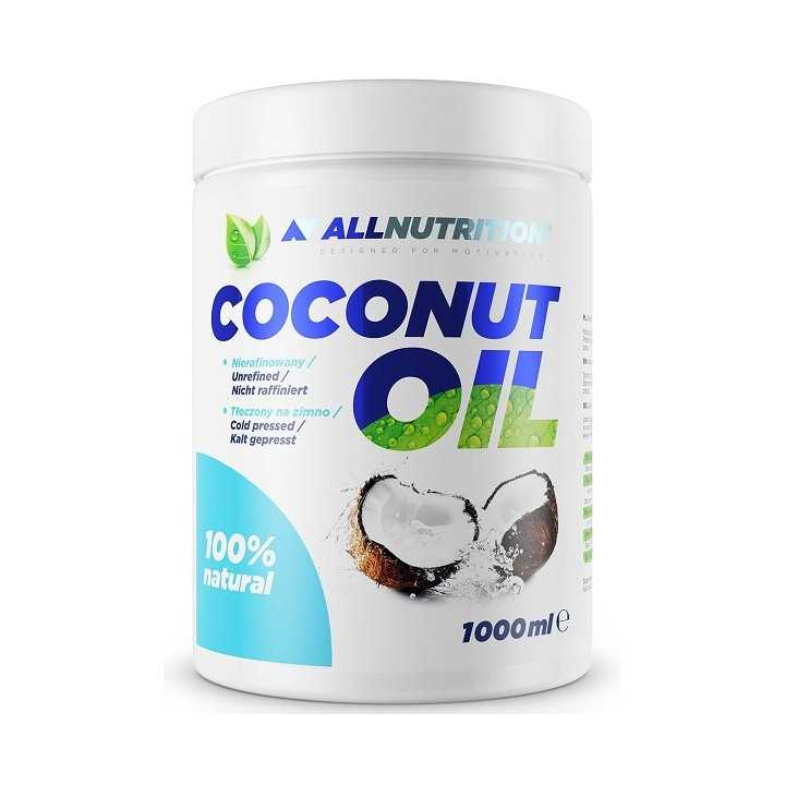 Unrefined Coconut Oil ALLNUTRITION: Cold-Pressed