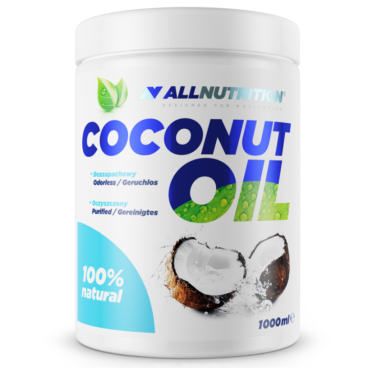 Olio di cocco raffinato ALLNUTRITION: uso in cucina