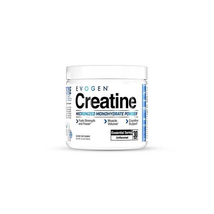 Micronised Creatine Monohydrate 150 g Evogen: Unflavoured