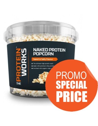 PW NAKED PROTEIN POPCORN SWEET&SALTY 100G