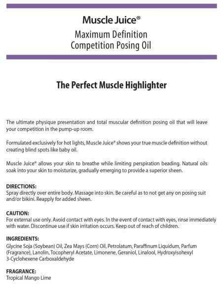 Muscle Juice 118,5 ml