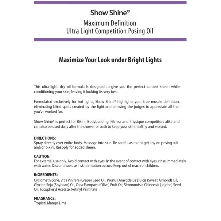 Show Shine 118 ml
